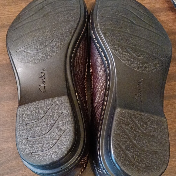 Clarks brown leather ladies bendables shoes size 5 in mint condition. - Picture 4 of 9